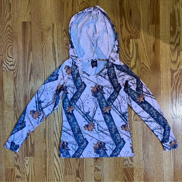 Mossy Oak Pink Camo Pullover Hoodie - Picture 3 of 8